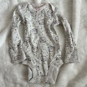 Carter’s Owl Long sleeve onesie